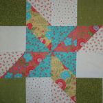 "Lovely" Table Topper Trio #3 original design by BOMquilts.com