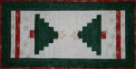 Christmas Tree Joy Table Runner designed by TK Harrison from BOMquilts.com
