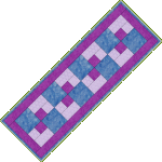 Easy Table Runner #1 from BOMquilts.com