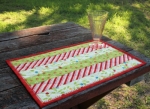 Holly Jolly Stripped Placemat from BOMquilts.com