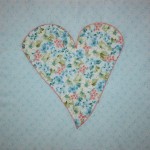 Block #1 of the "Shabby Love" BOM quilt designed by TK Harrison!