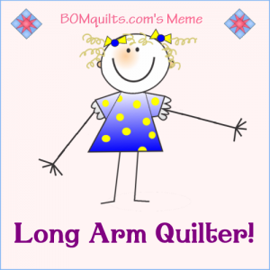 BOMquilt's Meme: Is it just me, or do your arms feel the same, after quilting on your long arm day after day?