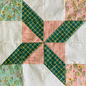 "Clay's Star" Quilt Block made by Jean G.