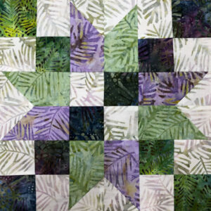 "Annie's Star Quilt Block" of my 2022 "Majestic Beauty" BOM Quilt!