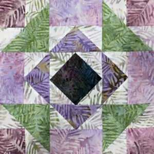 "Aunt Dinah's Quilt Block" of my 2022 "Majestic Beauty" BOM Quilt!