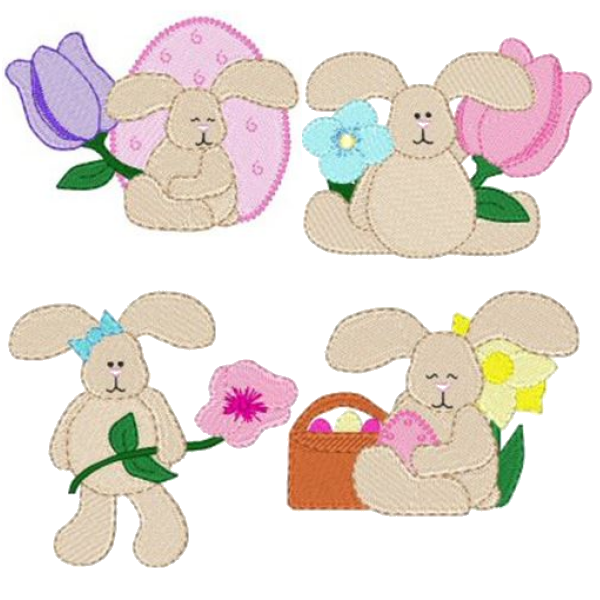 "Daisy Mae" is a Free Easter Machine Embroidery Design designed by Girls Embroidery Designs from Bunny Cup Embroidery!