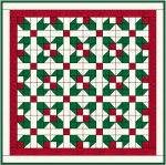 "Holly Berries" by BOMquilts.com