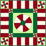 Hard Candy Christmas - an original design by TK Harrison, Owner of BOMQuilts.com