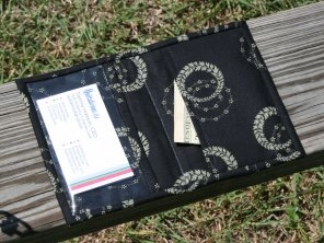 Quilted Card Wallet from BOMquilts.com