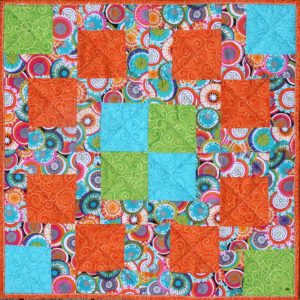 Fiesta! Table Topper an Original Design by TK Harrison, Owner of BOMquilts.com!