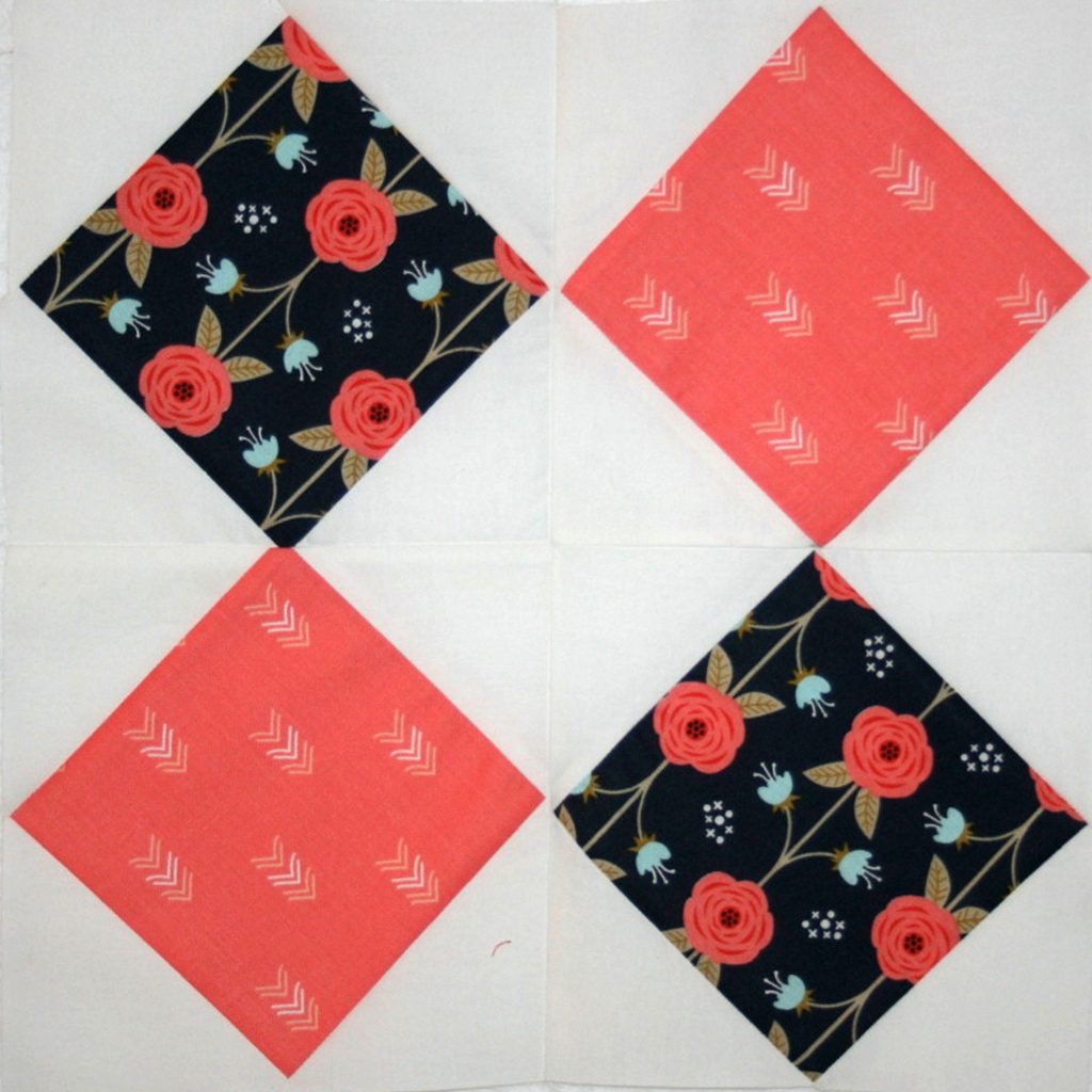 "Happiness is Quilting" Block #1