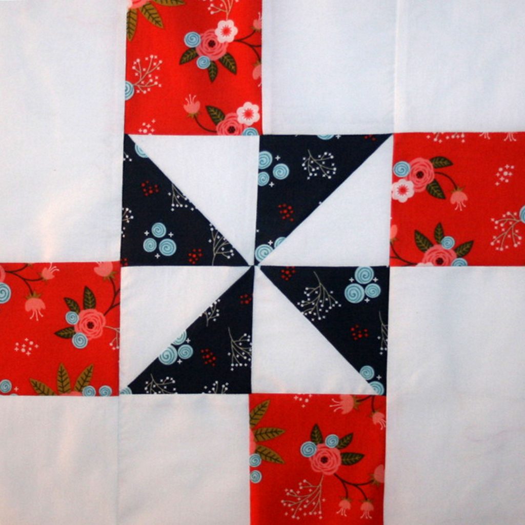 "Happiness is Quilting" Block #7