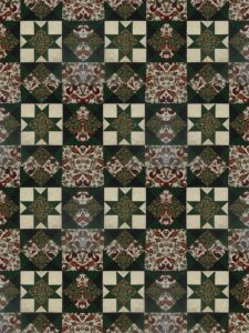 Festive Stars Twin Size Quilt