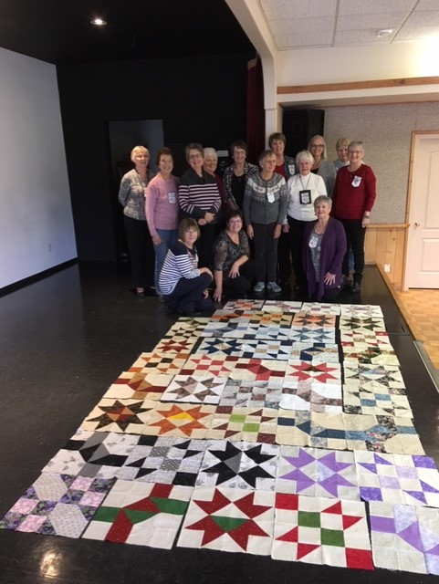 Blind Bay Quilt Group Three Month's Worth of Quilt Blocks