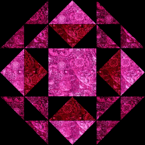 “Union Star” a Free 12" Quilt Block Pattern. Block #3 of BOMquilts.com's 2020 Block of the Month Quilt, "Midnight Stargazer!"