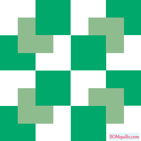 "Road to Grandma's House Table Topper" a Free "Christmas in July" Quilted Pattern. Designed by TK Harrison, Owner of BOMquilts.com!