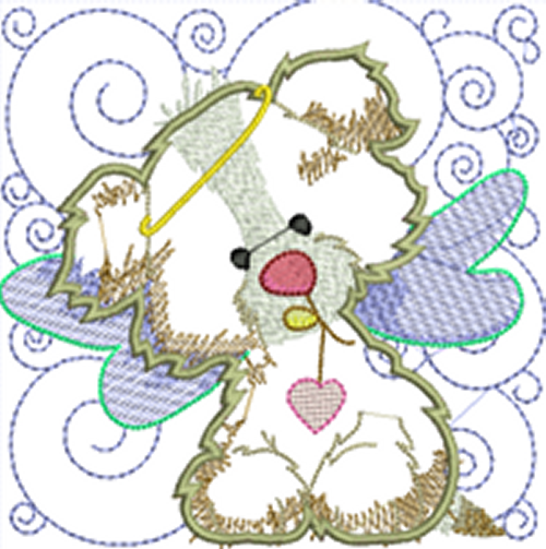 "Good Dog" is a Free Machine Embroidered File designed by & from EmbWin.com!