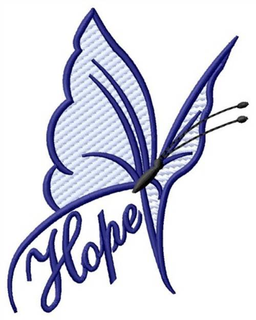 "Hope" is a Free Machine Embroidered File designed by & from Grand Slam Designs