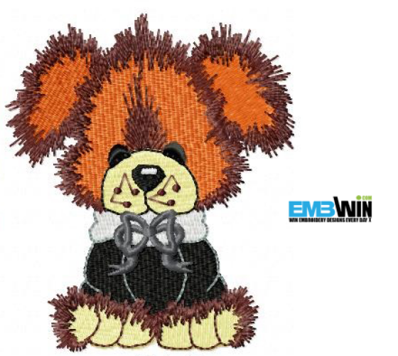 "Tidy Dog" is a Free Machine Embroidered File designed by & from EmbWin.com!