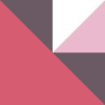 Block #3 - Half-Square Triangle in the Corner of my "Mistletoe in the Corner" BOM Quilt from BOMquilts.com!