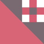 Block #8 - Nine-Patch in the Corner of my "Mistletoe in the Corner" BOM Quilt from BOMquilts.com!