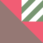 Block #9 - Candy Stripe in the Corner of my "Mistletoe in the Corner" BOM Quilt from BOMquilts.com!