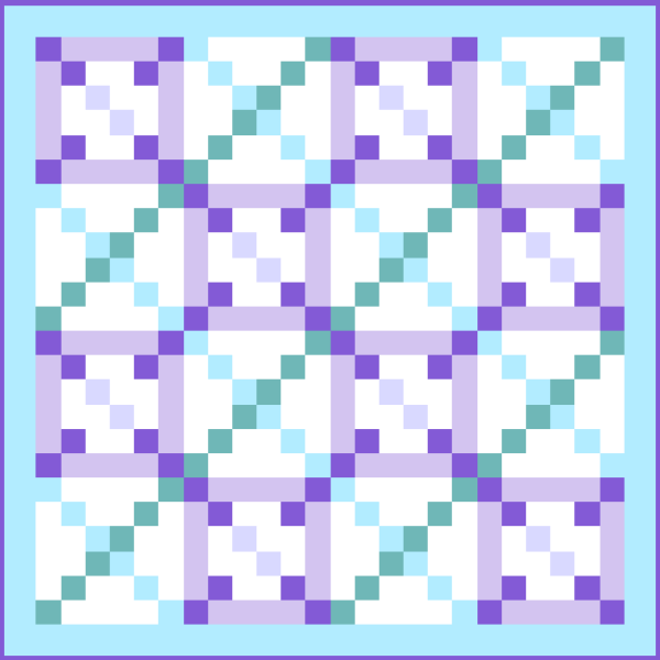 The "Winter Windowpanes Lap Quilt" is a traditionally pieced free "Christmas in July 2023" pattern! Designed by TK Harrison - Owner of BOMquilts.com!