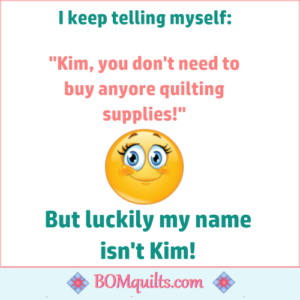 BOMquilts meme: Whew! It is a good thing that I dodged the ball on that one!
