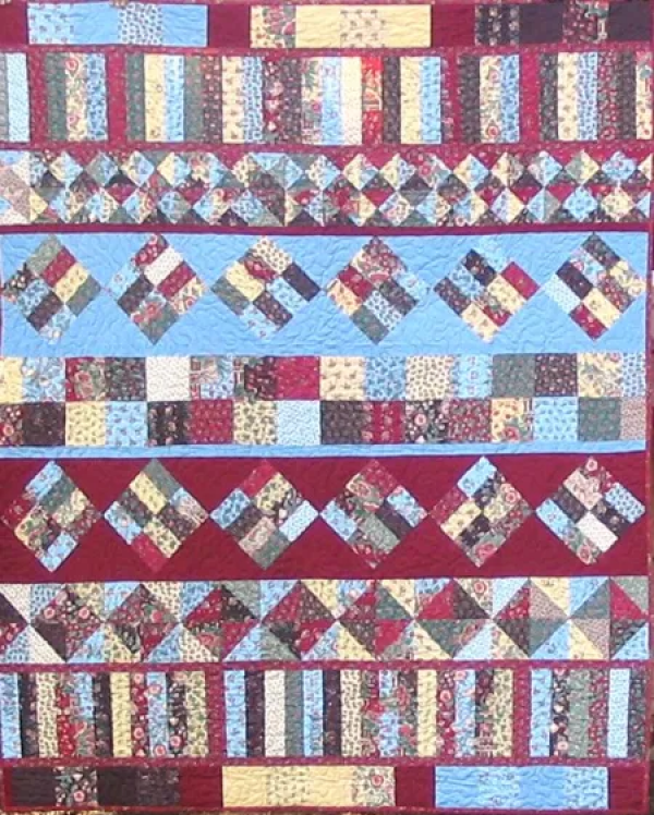 Spencer’s Museum Memories 2007 ROM Quilt, Original Project designed by TK Harrison from BOMquilts.com!