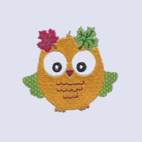 "Autumn Leaf Owl” is a Free Autumn Machine Embroidery Design designed by Twilight Firefly Designs from Embroidery Designs!