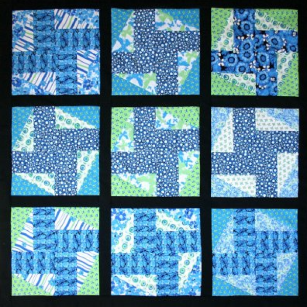 Krazy Krakow Original Quilt Design by TK Harrison, Owner of BOMquilts.com!
