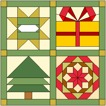 November Calendar Quilt Part of the 2007 "Calendar Quilt" BOM designed by TK Harrison Owner of BOMquilts.com!