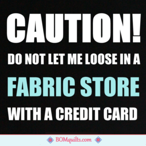 BOMquilts Meme: I do not carry cash anywhere anymore! I am too old to be taking chances with my life! That is what credit cards are for!