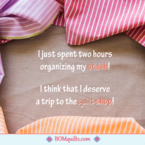 BOMquilts Meme: We reward our kids when they do good! I believe that I deserve an award, every now & then!