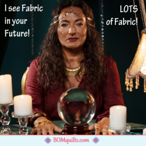 BOMquilts Meme: I just love the prediction from my favorite fortune teller!