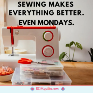 BOMquilts Meme: There is no reason to dislike Mondays anymore!