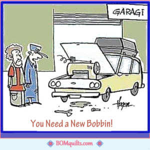 BOMquilts Meme: There is a reason why I always make my husband take our auto in for repairs!