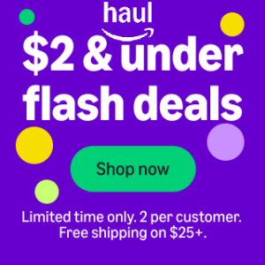 Amazon Haul $2 & Under Flash Deals!