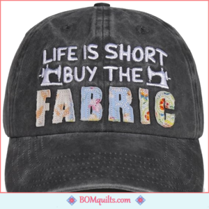 BOMquilts Meme: I Love wearing this ball cap!