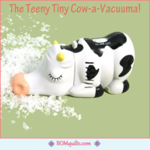 BOMquilts Meme: For those times when you have little messes on your cutting table!