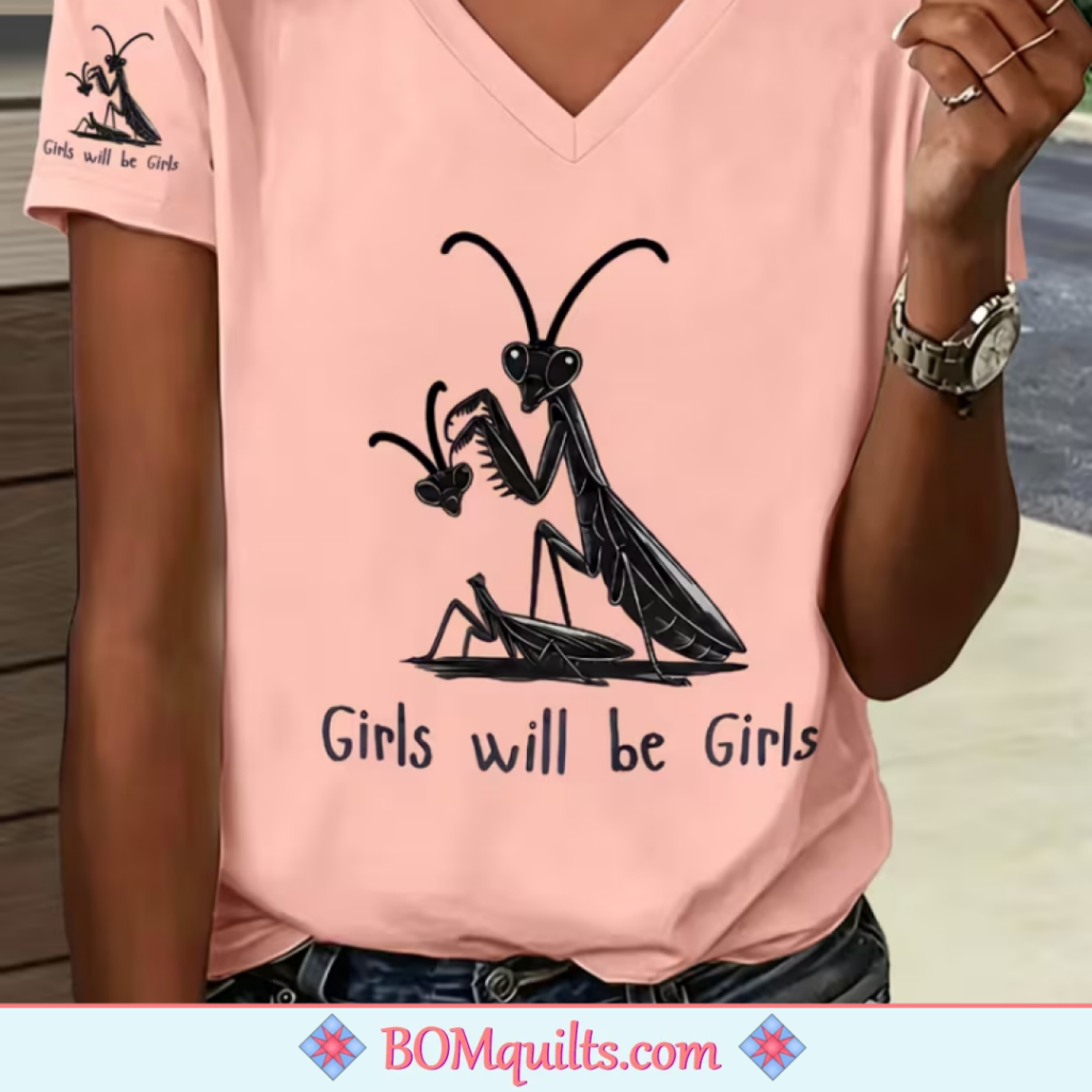 BOMquilts Meme: She cannot help herself, she is just a Girl!
